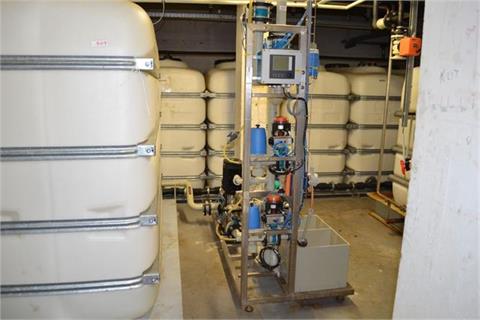 1 Wasseraufbereitungsanlage / Umkehrosmose mit Neutralisation zur Angleichung des pH-Niveaus (Eigenbau) 